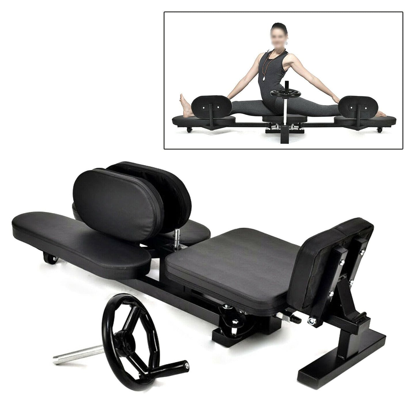 Heavy Duty Leg Straddle Stretcher Machine - Merchandise Plug