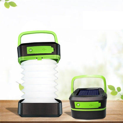 Rechargeable Solar LED Camping Lantern - Merchandise Plug