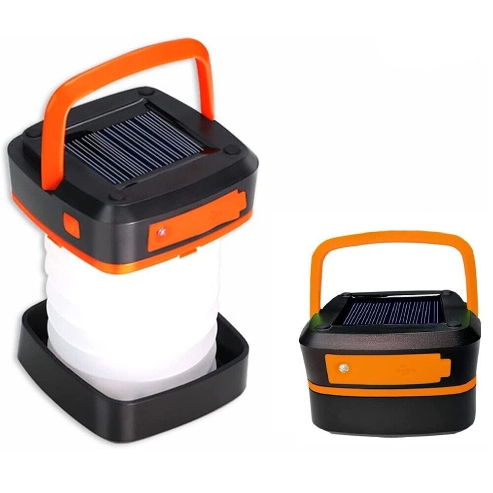 Rechargeable Solar LED Camping Lantern - Merchandise Plug