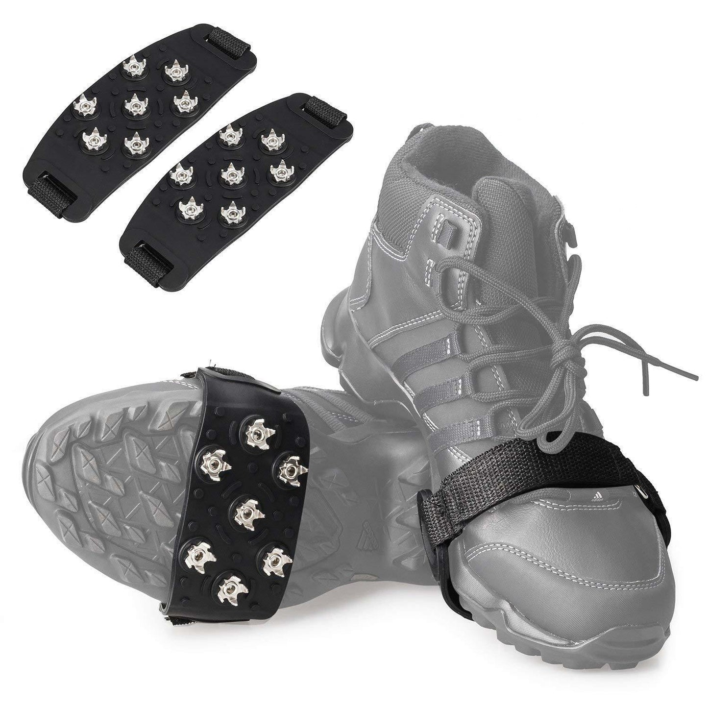 Adjustable Snow Ice Cleats For Shoes - Merchandise Plug