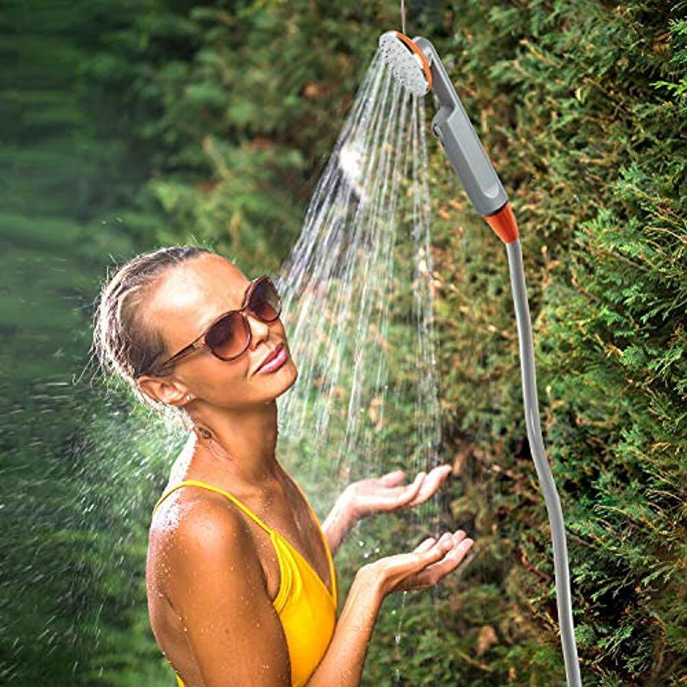 Compact Handheld Portable Outdoor Camping Shower - Merchandise Plug