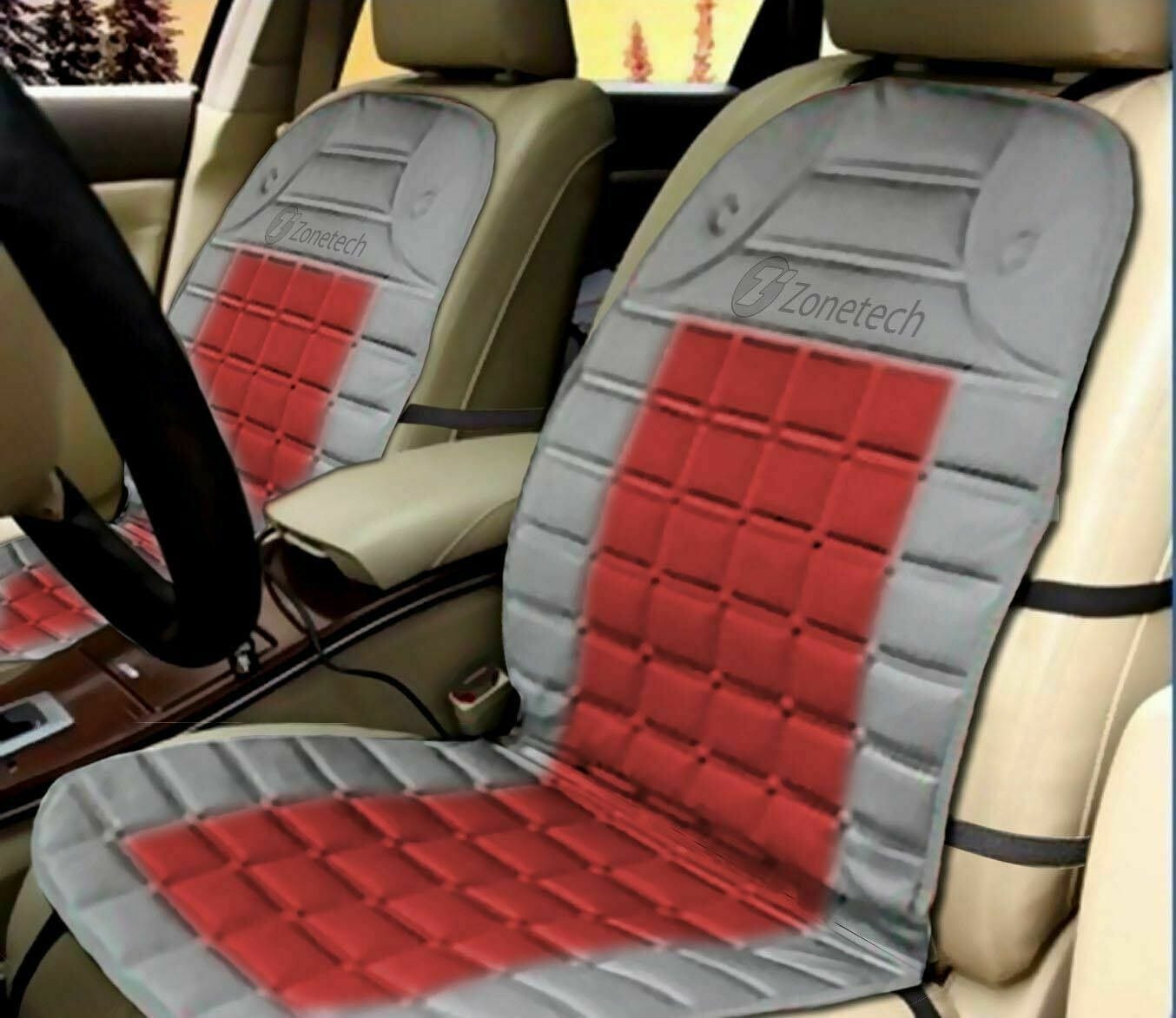 Heated Car Seat Cushion Warmer Cover Pad - Merchandise Plug
