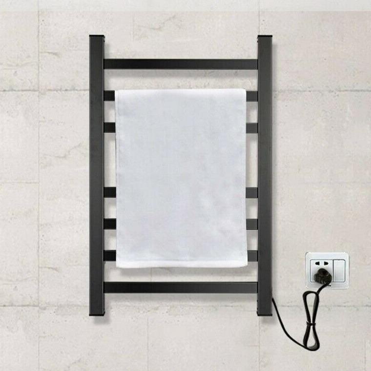 Stainless Steel Heated Towel Warmer Rack - Merchandise Plug