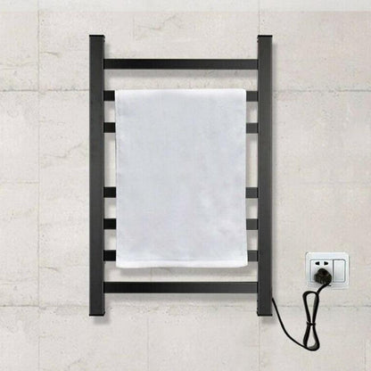 Stainless Steel Heated Towel Warmer Rack - Merchandise Plug