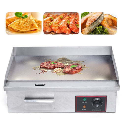 Stainless Steel Teppanyaki Table Top Electric Grill - Merchandise Plug