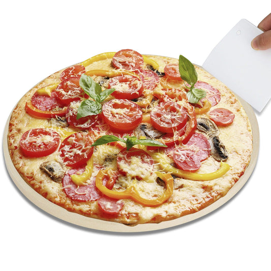 Round Pizza Baking Stone For Oven - Merchandise Plug