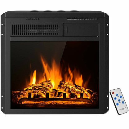 Premium LED Electric Fireplace Insert - Merchandise Plug