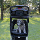 Small Dog Jogging Stroller Pet Carriage - Merchandise Plug